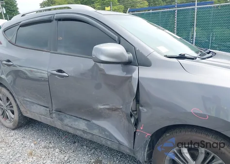 2015 Hyundai Tucson Se из США, поврежденный, VIN KM8JUCAG6FU986668